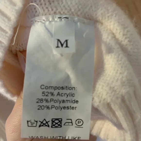 Soft Heart Print Sweater - Picture 3 of 3